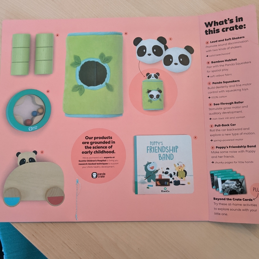 Listen with Me Panda Crate by Kiwi Co
